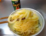 最速のカルボナーラうどん作り方9写真