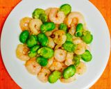 空豆と海老のナンプラー炒め❤️作り方5写真