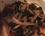 新玉ねぎとわかめの梅醤油作り方6写真