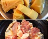 ■鶏もも肉と竹の子の甘辛炒め煮■作り方1写真