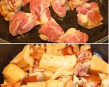 ■鶏もも肉と竹の子の甘辛炒め煮■作り方2写真