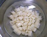 白菜と挽き肉の野菜たっぷりミネストローネ作り方4写真