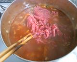 白菜と挽き肉の野菜たっぷりミネストローネ作り方6写真