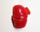 レンコンアボトマサラダ深煎りごまドレがけ作り方2写真