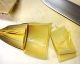たけのこ姫皮の梅マヨ+豆乳ヨーグルト和え作り方1写真
