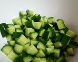 まるごと海藻コロコロ野菜の胡麻ドレサラダ作り方3写真