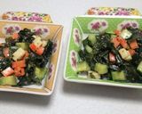 まるごと海藻コロコロ野菜の胡麻ドレサラダ作り方8写真