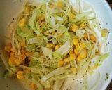居酒屋風～簡単ぱりぱりキャベマヨ♪作り方3写真