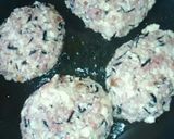 ひじき煮で豆腐ハンバーグ作り方3写真