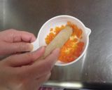 ＊離乳食前期＊にんじんのトロトロ煮　給食作り方4写真