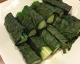 大葉のにんにく醤油漬け作り方8写真