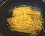 簡単！ツナとキャベツの即席パスタ作り方3写真
