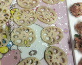 れんこんの豚ひき肉はさみ揚げ(甘酢風味)作り方2写真