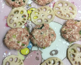 れんこんの豚ひき肉はさみ揚げ(甘酢風味)作り方3写真