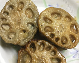 れんこんの豚ひき肉はさみ揚げ(甘酢風味)作り方12写真