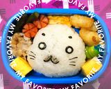 簡単キャラ弁＊おにぎりゴマちゃん作り方3写真