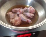 鶏手羽元の照り煮作り方1写真