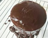 スイカペンギンのチョコレートケーキ作り方12写真
