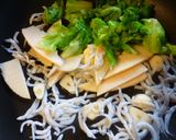 春のバター醤油スパゲティー♪作り方3写真