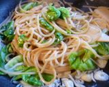 春のバター醤油スパゲティー♪作り方4写真