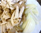 【豚こま】＆【ふなしめじ】のトマト煮♪作り方1写真