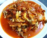 【豚こま】＆【ふなしめじ】のトマト煮♪作り方7写真