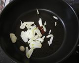 豆苗のガーリック炒め作り方3写真