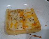 お揚げのピザ風カリカリ焼き☆ほんのり醤油作り方5写真