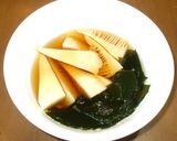 タケノコとワカメの煮物♪電子レンジで簡単作り方4写真