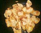 豚バラと玉ねぎ炒め(丼)作り方2写真