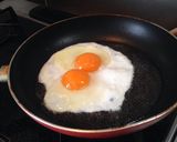 白身カリカリ目玉焼き作り方3写真