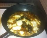 揚げ出し豆腐味の豆腐煮込み作り方3写真