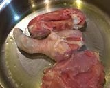 簡単☆骨付き鶏腿肉のトマト煮込み作り方3写真