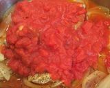 簡単☆骨付き鶏腿肉のトマト煮込み作り方6写真