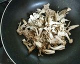 きのこと塩こんぶの味噌クリームパスタ作り方4写真