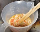 カニカマロール（卵焼き）作り方1写真