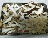 きのことちくわの辛子炒め作り方1写真