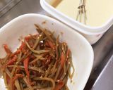 残りものを合わせてお好み焼きに♡作り方2写真