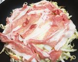 残りものを合わせてお好み焼きに♡作り方4写真