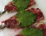 いわしの竜田揚げ 梅しそ風味作り方3写真