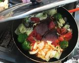 ぶりのトマトパッツァ作り方3写真