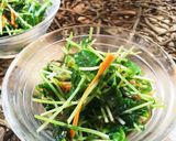 【作り置き】豆苗の塩昆布サラダ作り方8写真