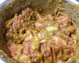 豚肩ロースカレー味噌漬けホイル焼き。作り方3写真