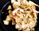 低糖質砂糖なし。たけのこと鶏皮のきんぴら作り方10写真