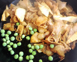 低糖質砂糖なし。たけのこと鶏皮のきんぴら作り方12写真