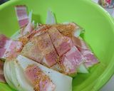 レンジDE新玉ねぎのコンソメ煮☆作り方1写真