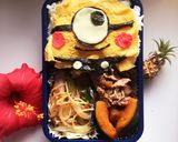ミニオンキャラ弁作り方4写真