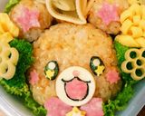 魔法使いプリキュア★モフルン♪キャラ弁作り方6写真