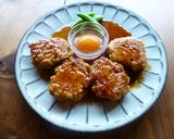 筍入り☆甘辛つくね♪作り方6写真