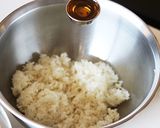 オリーブオイル✕ごま油　オイルおにぎらず作り方1写真
